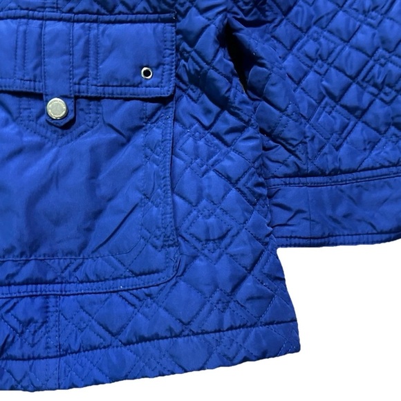 Women’s Casual Royal Blue Lightweight Puffer Jacket Size 2X - Picture 2 of 3